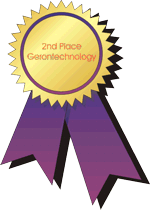 Second prize for Innovative Technologies for seniors at Gerontexpo, Paris, March 26, 2003