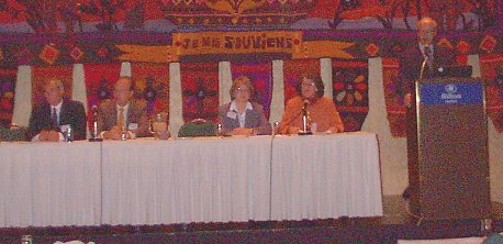 Conference Panel R&eacute;gis Beuscart, Antoine Geissbuhler, Monique Charbonneau, Mireille Fillion et Pierre Boyle